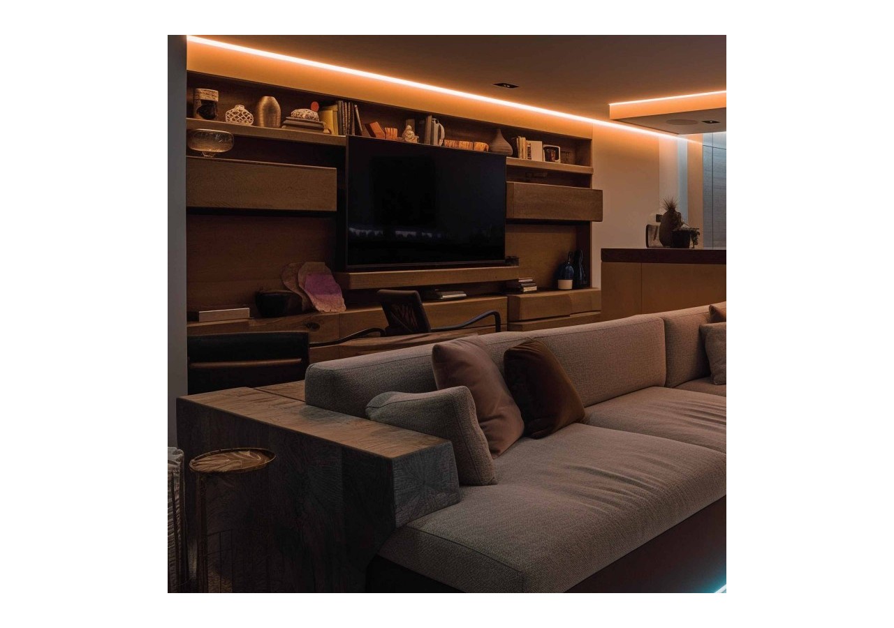 Profilé d'angle en aluminium avec diffuseur-Kit complet-20x20mm -Ruban LED jusqu'à 10mm-2m - BXT-632-B - Barcelona LED