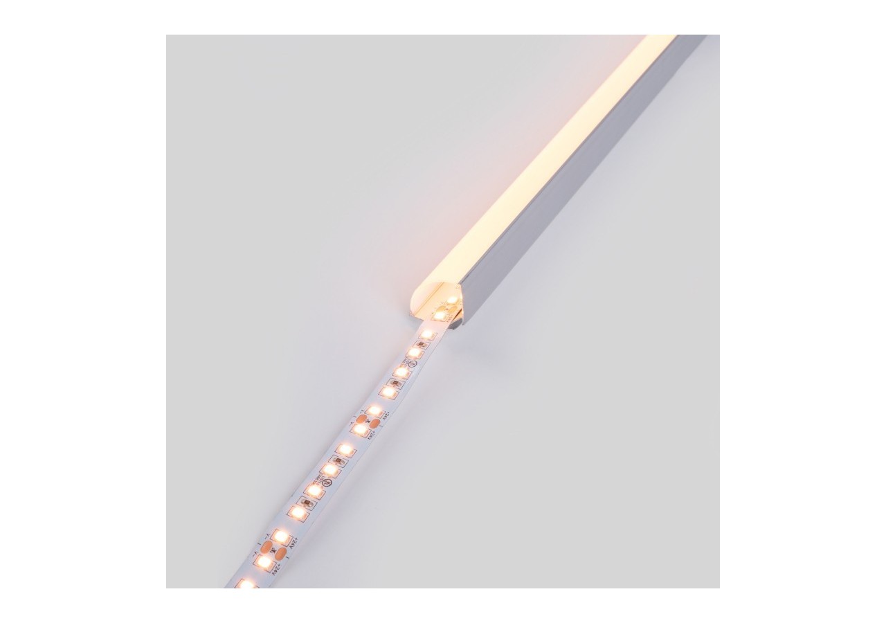 Profilé d'angle en aluminium avec diffuseur-Kit complet-20x20mm -Ruban LED jusqu'à 10mm-2m - BXT-632-P - Barcelona LED