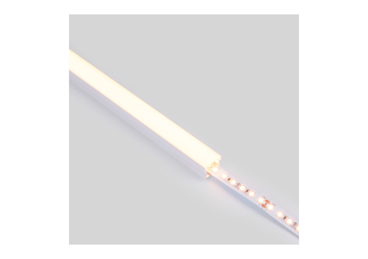 Profilé de surface en aluminium avec diffuseur-Kit complet-17,6 x 14,5mm-Ruban LED jusqu'à 12 mm-2m - BXT-393-B - Barcelona LED