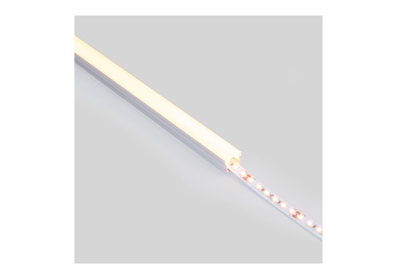 Profilé de surface en aluminium avec diffuseur-Kit complet-17,6 x 14,5mm-Ruban LED jusqu'à 12 mm-2m - BXT-393-P - Barcelona LED