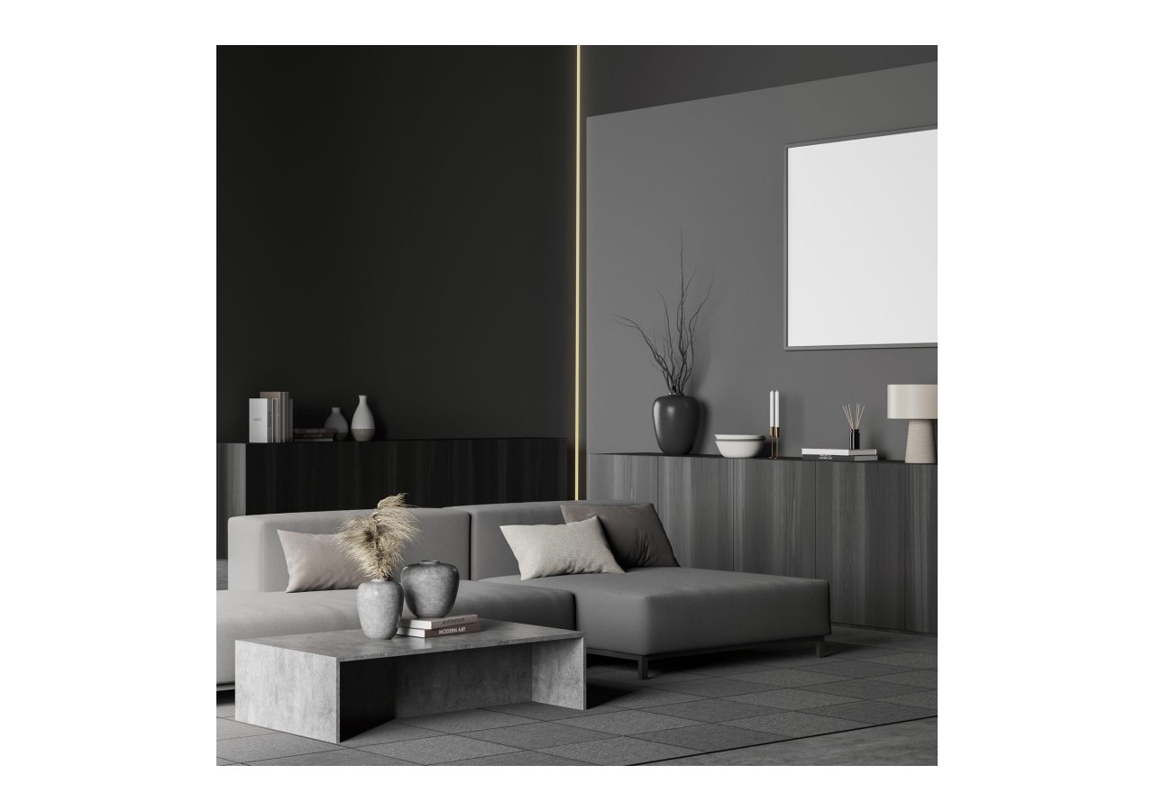 Profilé d'angle en aluminium avec diffuseur-Kit complet-15,8x15,8mm-Ruban LED jusqu'à 10 mm-2m - BXT-58-N - Barcelona LED