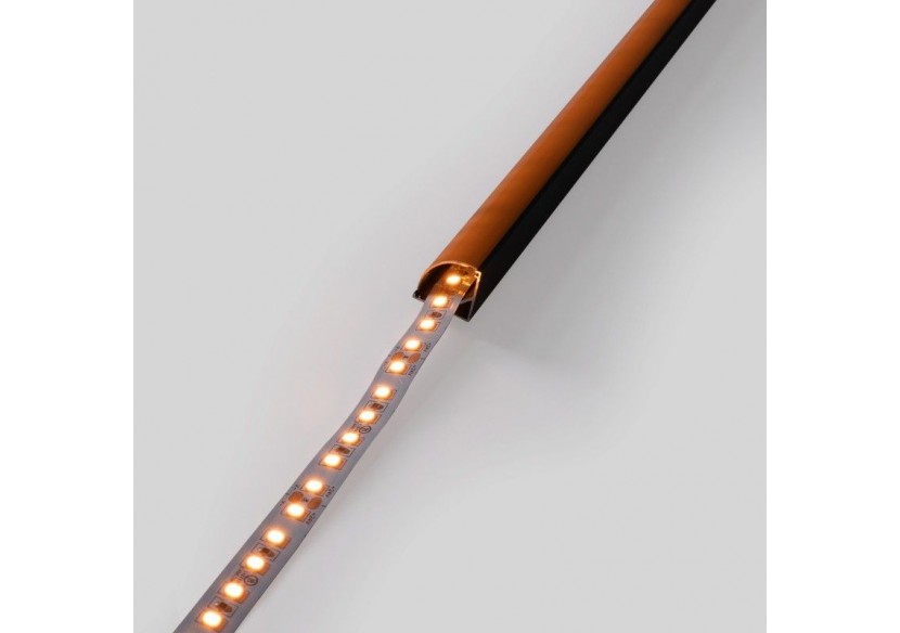 Profilé d'angle en aluminium avec diffuseur-Kit complet-15,8x15,8mm-Ruban LED jusqu'à 10 mm-2m - BXT-58-N - Barcelona LED