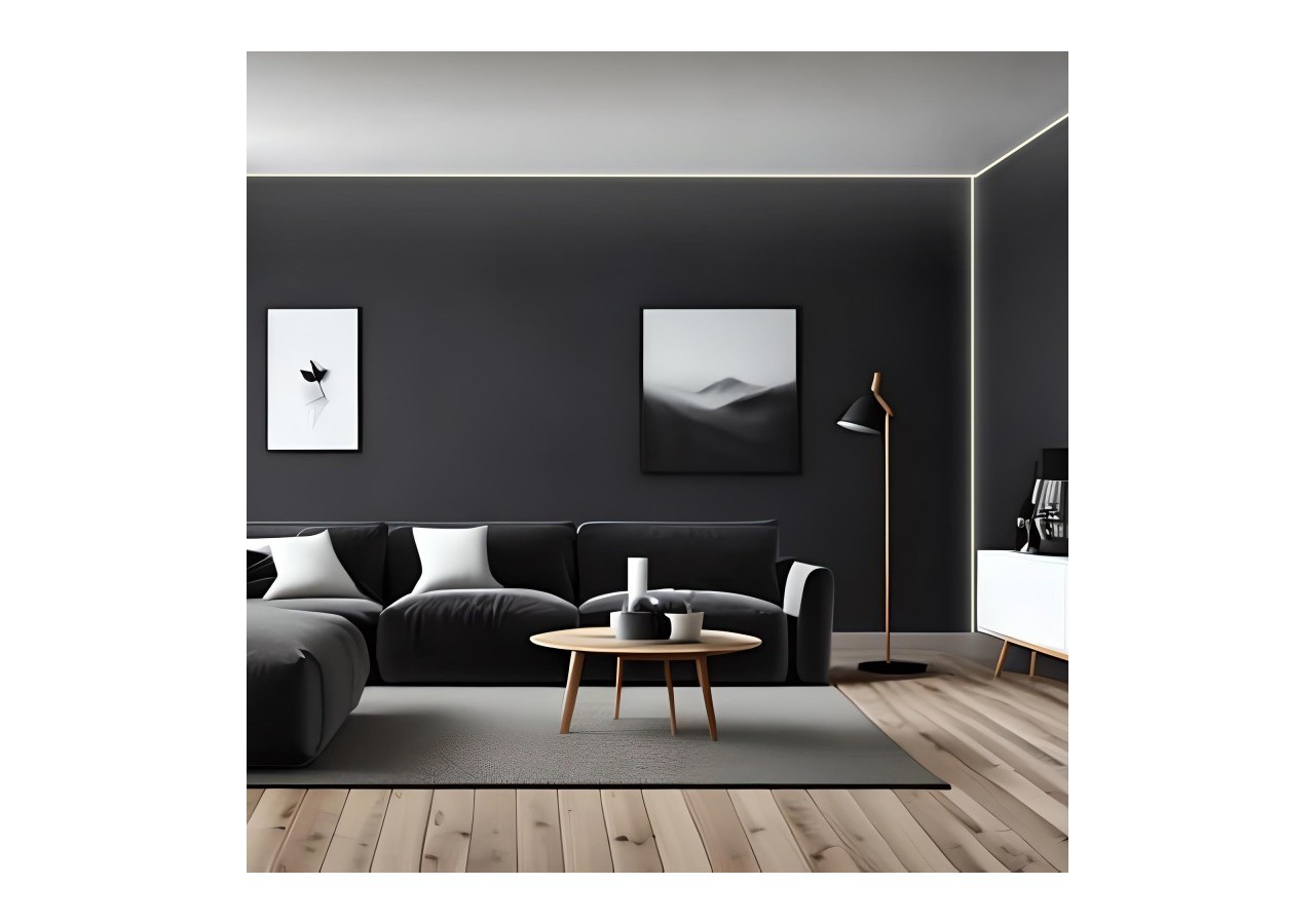 Profilé d'angle en aluminium avec diffuseur-Kit complet-15,8x15,8mm-Ruban LED jusqu'à 10 mm-2m - BXT-58-N - Barcelona LED