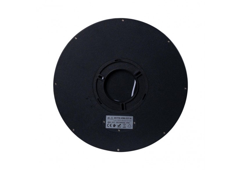 Plafonnier LED rond CCT 40W-IP40 - B1770-40W-CCT-N - Barcelona LED