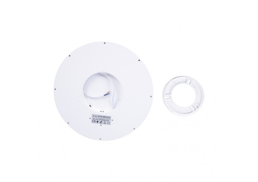 Plafonnier LED rond CCT 40W-IP40 - B1770-40W-CCT-B - Barcelona LED