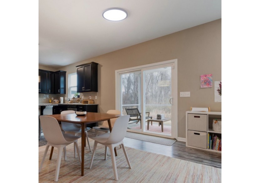 Plafonnier LED rond CCT 40W-IP40 - B1770-40W-CCT-B - Barcelona LED