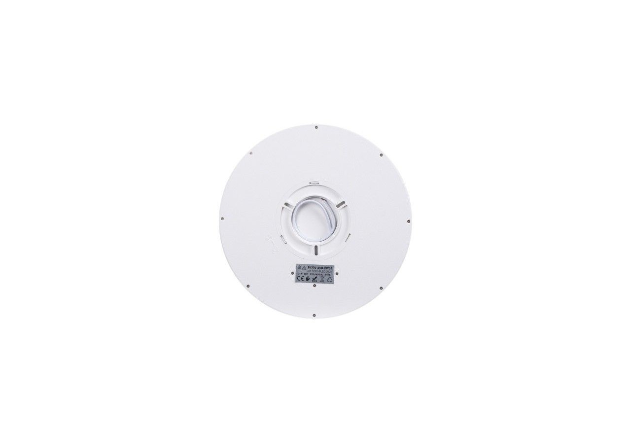 Plafonnier LED rond CCT 24W-IP40 - B1770-24W-CCT-B - Barcelona LED