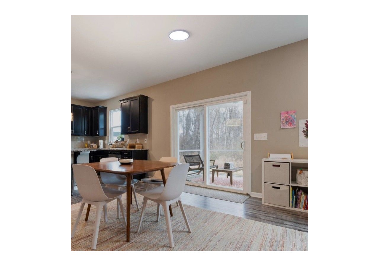 Plafonnier LED rond CCT 24W-IP40 - B1770-24W-CCT-B - Barcelona LED