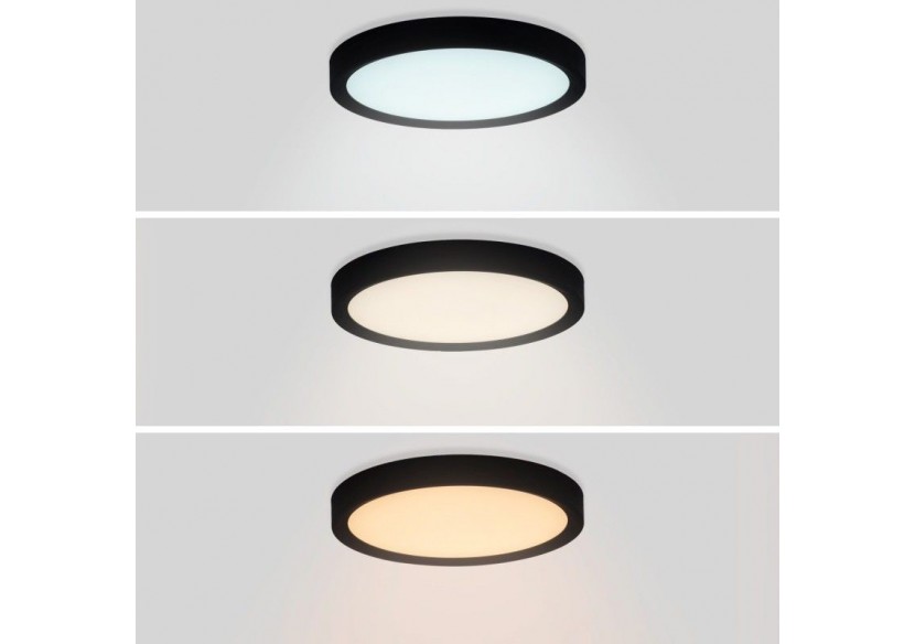 Plafonnier LED rond CCT 18W-IP40 - B1770-18W-CCT-N - Barcelona LED Plafonnier LED rond CCT 18W-IP40 - B1770-18W-CCT-N - Barcelona LED