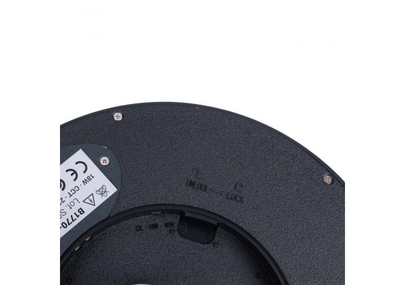 Plafonnier LED rond CCT 18W-IP40 - B1770-18W-CCT-N - Barcelona LED Plafonnier LED rond CCT 18W-IP40 - B1770-18W-CCT-N - Barcelona LED