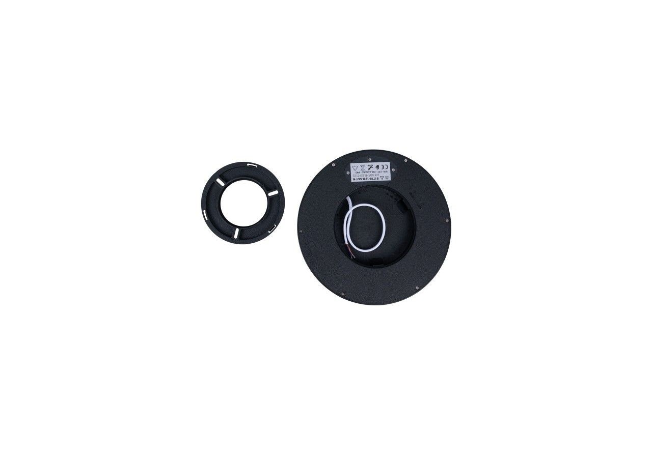 Plafonnier LED rond CCT 18W-IP40 - B1770-18W-CCT-N - Barcelona LED