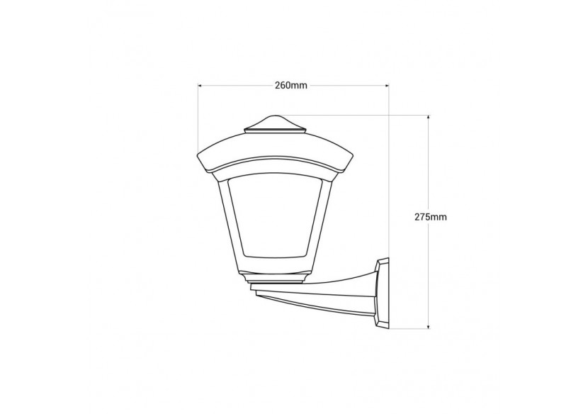 Applique murale lanterne d'extérieur FUMAGALLI "Nardo/Roby"-1 x E27-8,5W CCT - T20.240.000.WXE27 - Barcelona LED Applique murale lanterne d'extérieur FUMAGALLI "Nardo/Roby"-1 x E27-8,5W CCT - T20.240.000.WXE27 - Barcelona LED