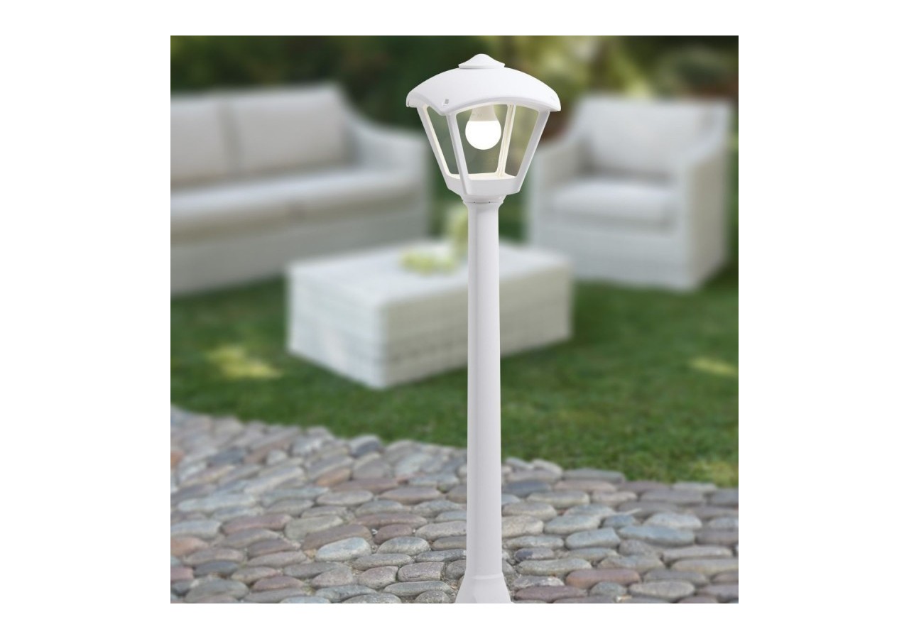 Lampadaire d'extérieur LED "Giaffa/Roby" de FUMAGALLI-94,5 cm-8,5W CCT-IP55 - T20.242.000.WXV1K - Barcelona LED