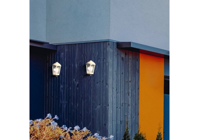 Applique murale demi-lanterne d'extérieur FUMAGALLI "Fabio"-1 x E27-8,5W CC - M20.000.000.WXE27 - Barcelona LED Applique murale demi-lanterne d'extérieur FUMAGALLI "Fabio"-1 x E27-8,5W CC - M20.000.000.WXE27 - Barcelona LED