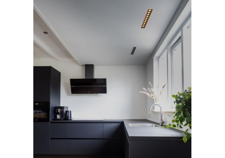 Spot linéaire LED encastré 20W-UGR18-IRC90-Puce OSRAM-Noir - B1218-20W-N-270 - Barcelona LED 2