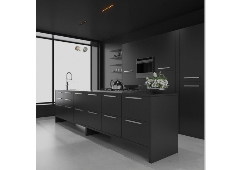 Spot linéaire LED encastré 20W-UGR18-IRC90-Puce OSRAM-Noir - B1218-20W-N-270 - Barcelona LED