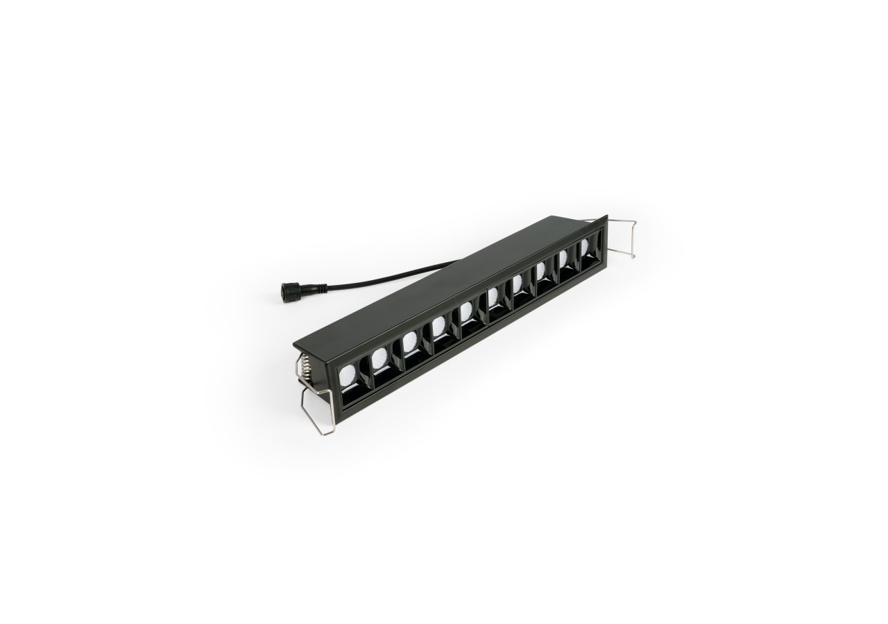 Spot linéaire LED encastré 20W-UGR18-IRC90-Puce OSRAM-Noir - B1218-20W-N-270 - Barcelona LED