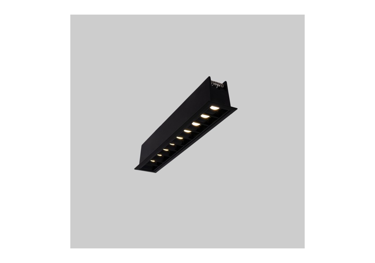 Spot linéaire LED encastré 20W-UGR18-IRC90-Puce OSRAM-Noir - B1218-20W-N-270 - Barcelona LED