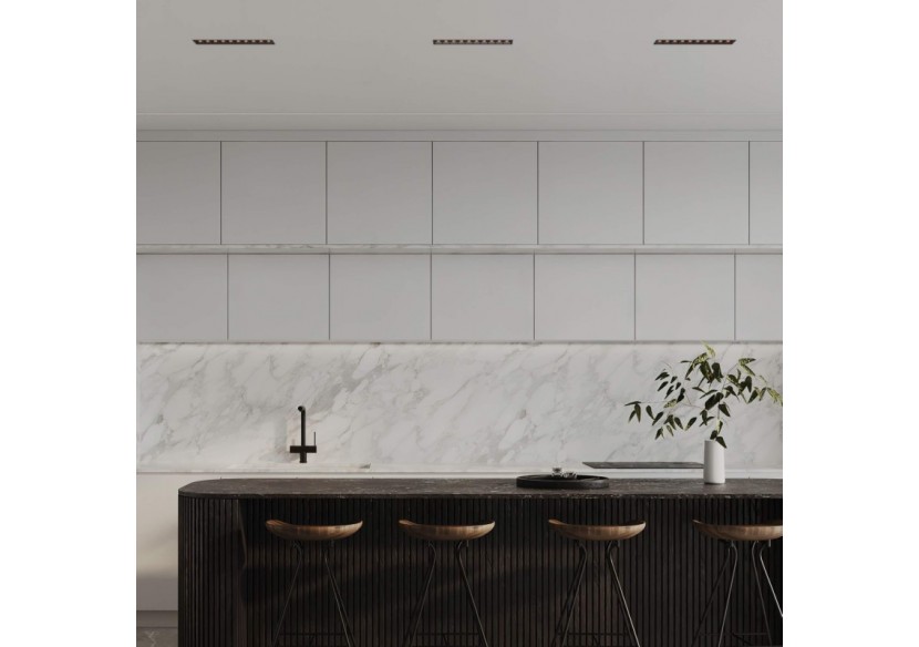 Spot linéaire LED encastré 20W-UGR18-IRC90-Puce OSRAM-Noir - B1218-20W-N-270 - Barcelona LED