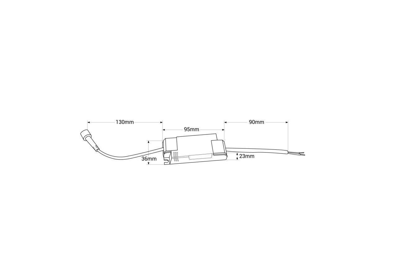 Spot linéaire LED encastré 20W-UGR18-IRC90-Puce OSRAM-Noir - B1218-20W-N-270 - Barcelona LED