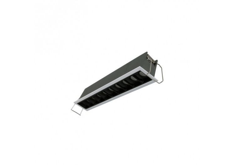 Spot linéaire LED encastré 20W-UGR18-IRC90-Puce OSRAM-Blanc - B1218-20W-B-270 - Barcelona LED