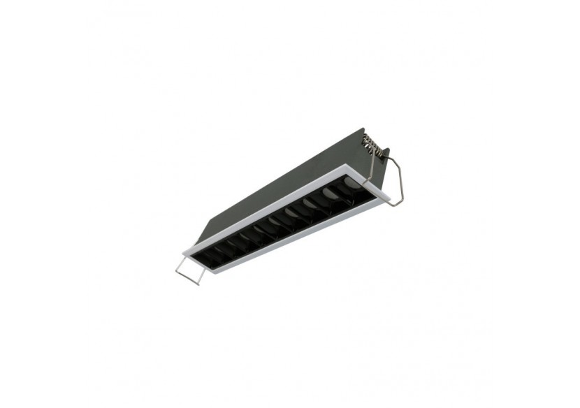 Spot linéaire LED encastré 20W-UGR18-IRC90-Puce OSRAM-Blanc - B1218-20W-B-270 - Barcelona LED