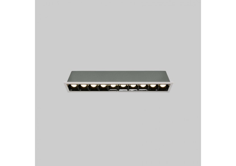 Spot linéaire LED encastré 20W-UGR18-IRC90-Puce OSRAM-Blanc - B1218-20W-B-270 - Barcelona LED