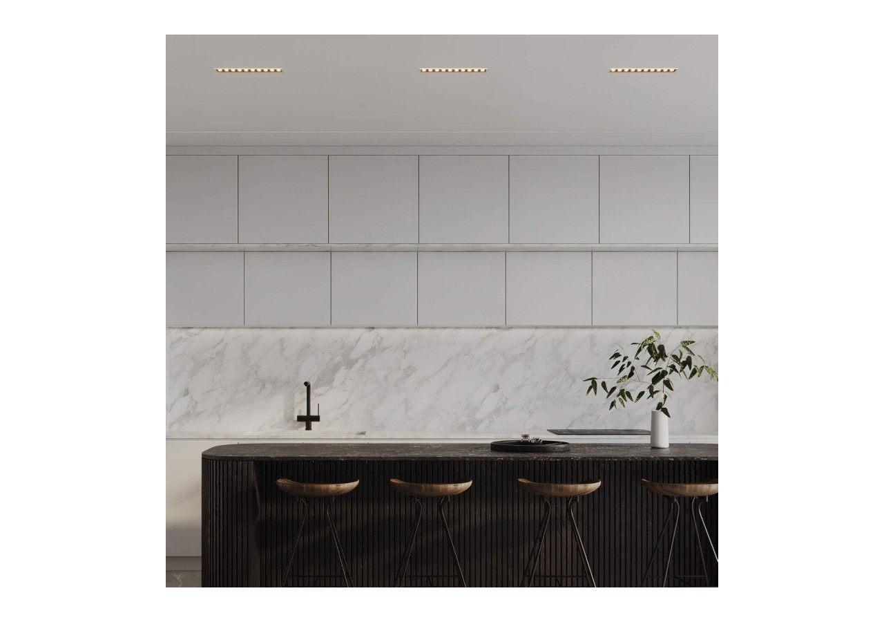 Spot linéaire LED encastré 20W-UGR18-IRC90-Puce OSRAM-Blanc - B1218-20W-B-270 - Barcelona LED