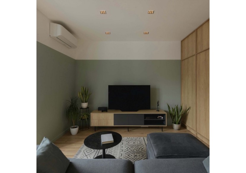 Spot LED encastrable carré 18W-9 lumières-UGR18-IRC90-Puce OSRAM-Blanc - B1217-18W-B-270 - Barcelona LED