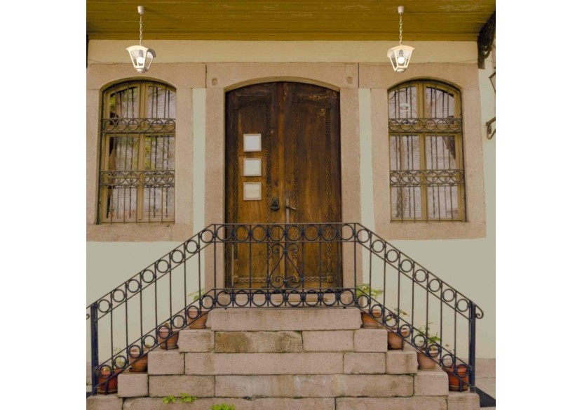 Suspension lanterne "Sicar/Roby" de FUMAGALLI- 1 x E27-8,5W CCT - T20.125.000.WXE27 - Barcelona LED