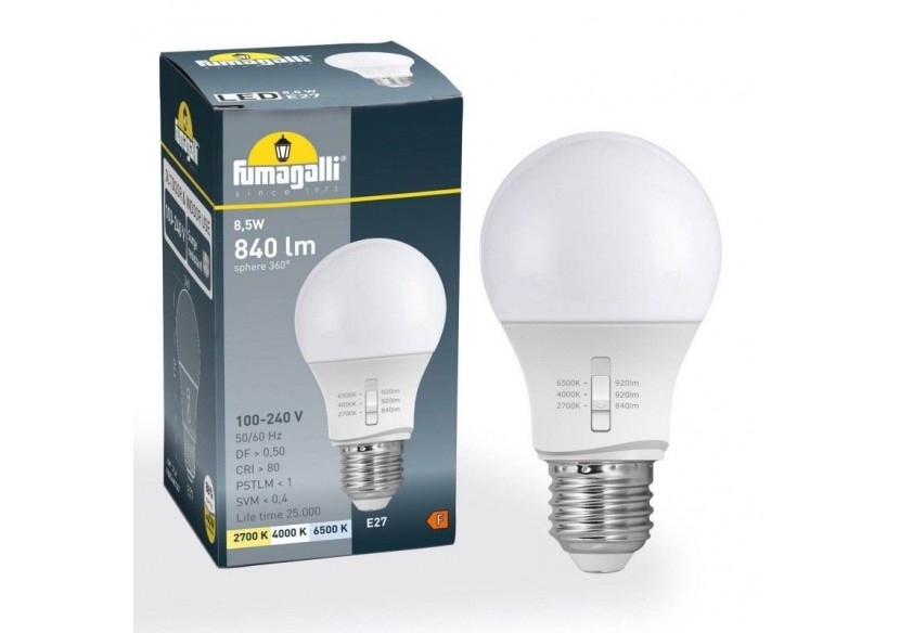 Suspension lanterne "Sicar/Roby" de FUMAGALLI- 1 x E27-8,5W CCT - T20.125.000.WXE27 - Barcelona LED