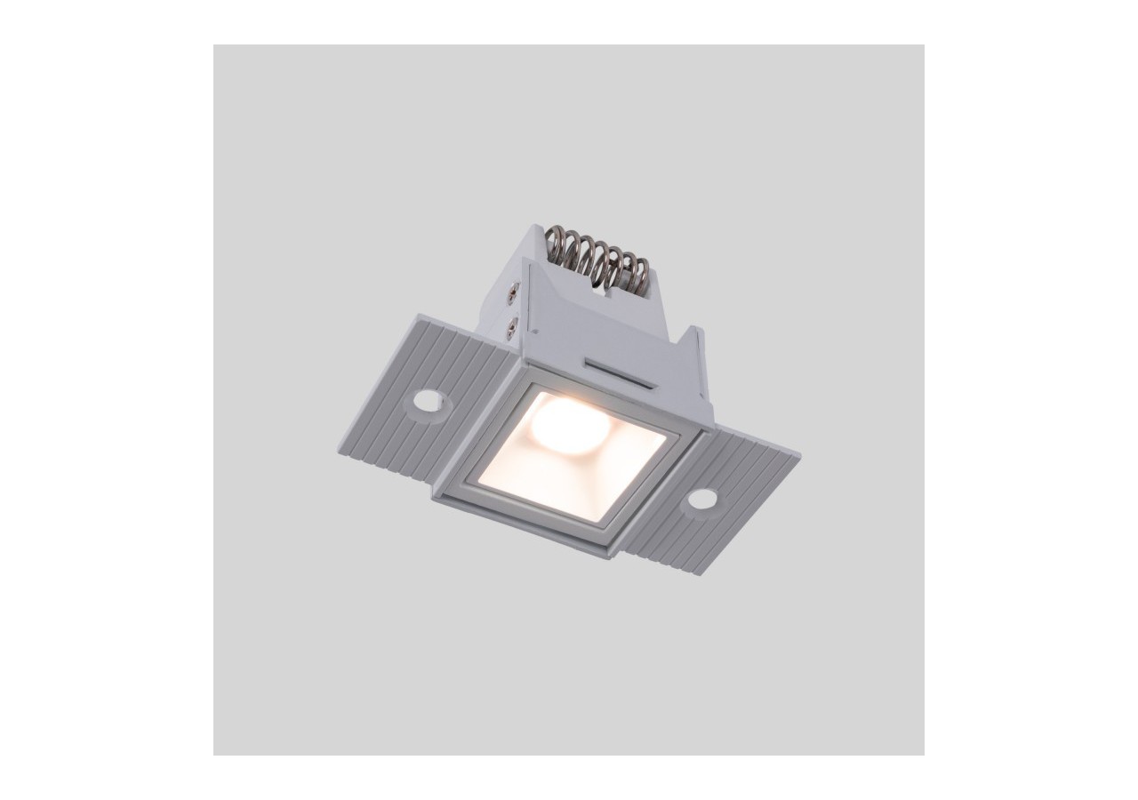 Spot LED linéaire d'intégration pour plaque de plâtre-2W-UGR18-IRC90-Blanco - B1219-2W-B-270 - Barcelona LED
