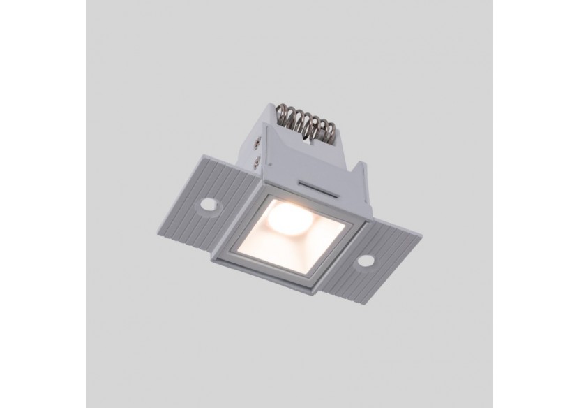 Spot LED linéaire d'intégration pour plaque de plâtre-2W-UGR18-IRC90-Blanco - B1219-2W-B-270 - Barcelona LED