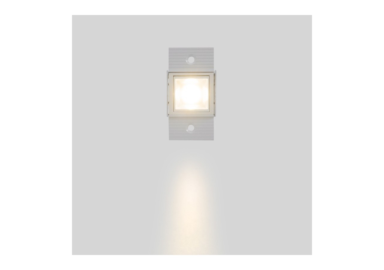 Spot LED linéaire d'intégration pour plaque de plâtre-2W-UGR18-IRC90-Blanco - B1219-2W-B-270 - Barcelona LED