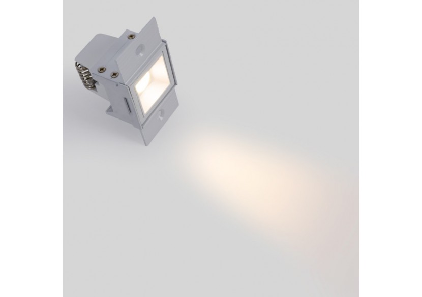 Spot LED linéaire d'intégration pour plaque de plâtre-2W-UGR18-IRC90-Blanco - B1219-2W-B-270 - Barcelona LED