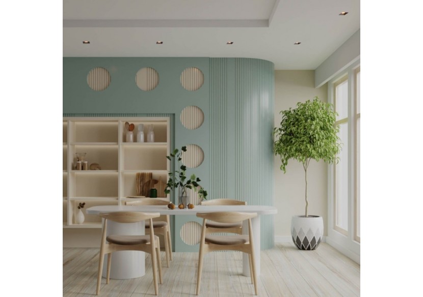 Spot LED linéaire d'intégration pour plaque de plâtre-2W-UGR18-IRC90-Noir - B1219-2W-N-270 - Barcelona LED