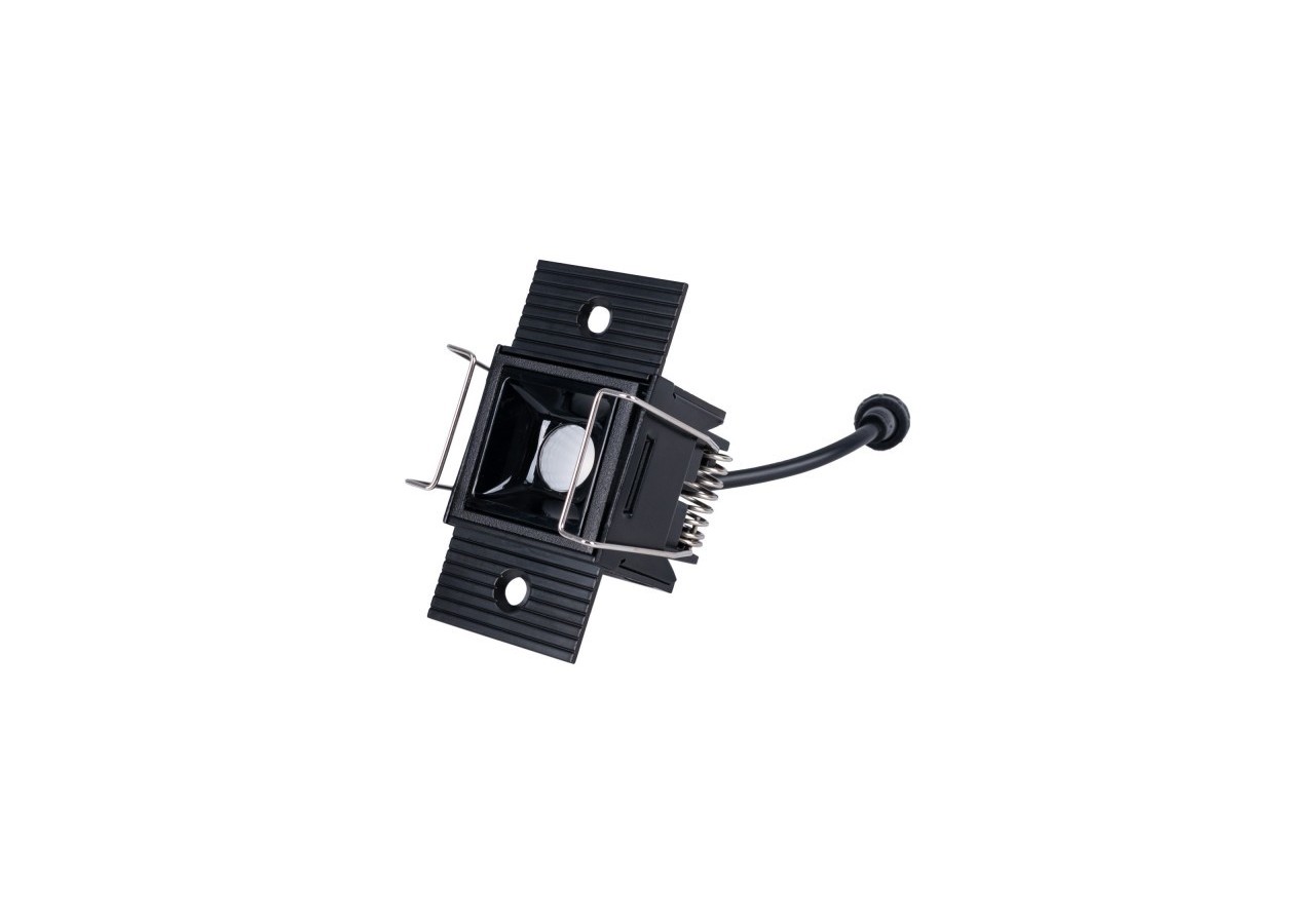 Spot LED linéaire d'intégration pour plaque de plâtre-2W-UGR18-IRC90-Noir - B1219-2W-N-270 - Barcelona LED