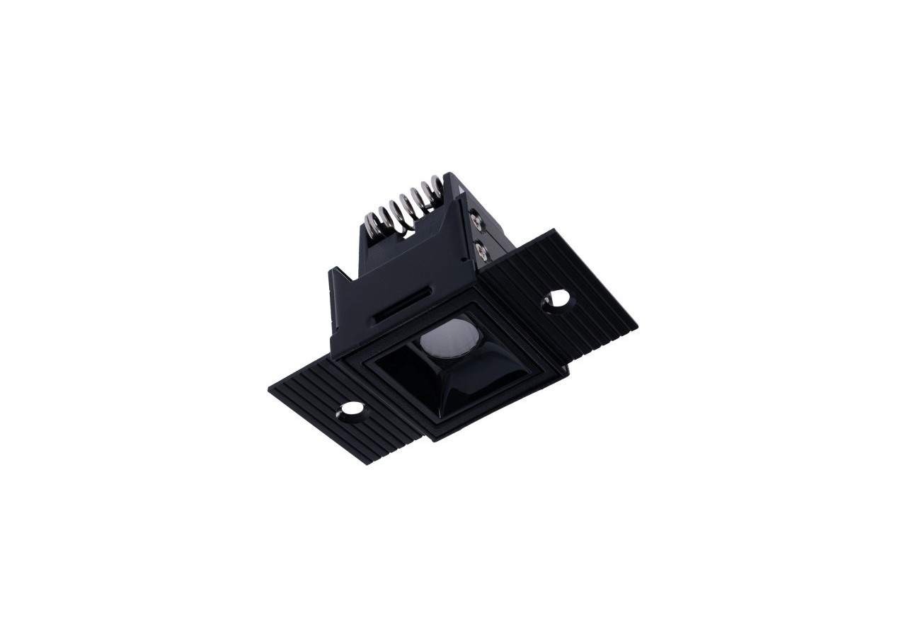 Spot LED linéaire d'intégration pour plaque de plâtre-2W-UGR18-IRC90-Noir - B1219-2W-N-270 - Barcelona LED
