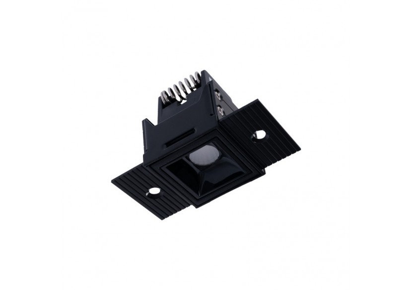 Spot LED linéaire d'intégration pour plaque de plâtre-2W-UGR18-IRC90-Noir - B1219-2W-N-270 - Barcelona LED