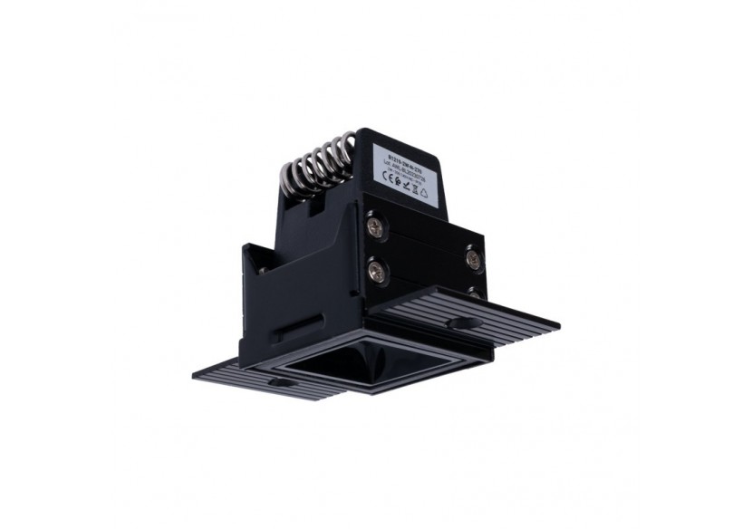 Spot LED linéaire d'intégration pour plaque de plâtre-2W-UGR18-IRC90-Noir - B1219-2W-N-270 - Barcelona LED