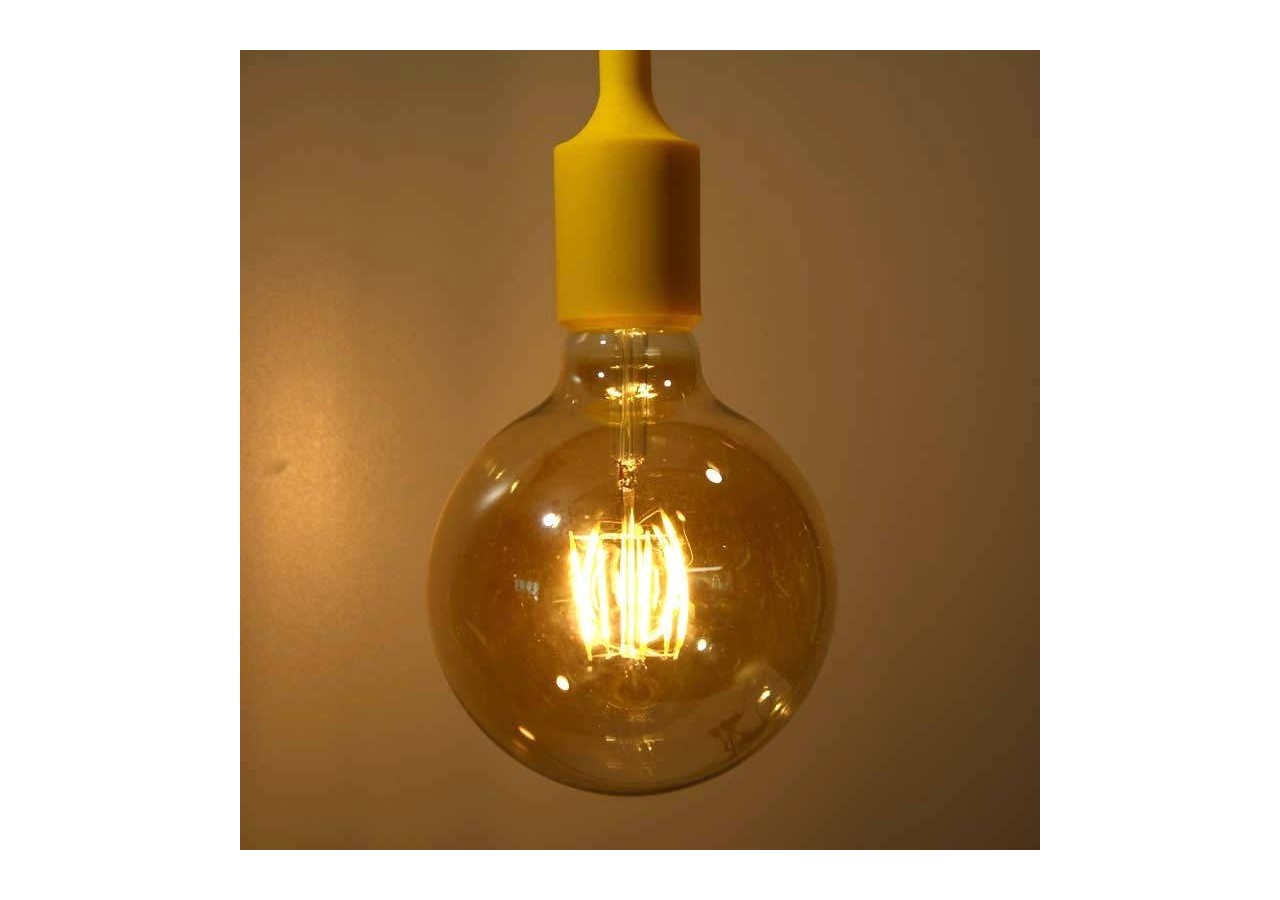 Suspension avec douille en silicone pour ampoule E27 - LS1001-AM - Barcelona LED