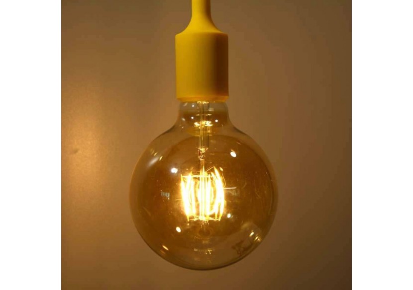 Suspension avec douille en silicone pour ampoule E27 - LS1001-AM - Barcelona LED