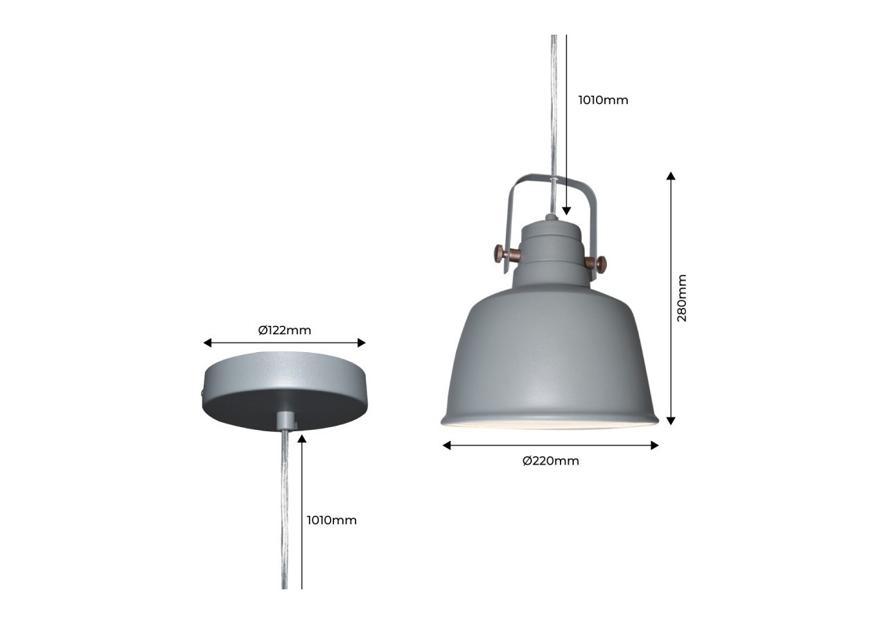 Suspension "Kukka" - LN4001-G - Barcelona LED
