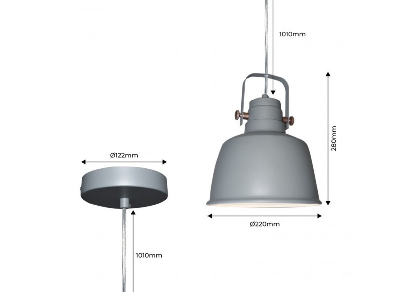 Suspension "Kukka" - LN4001-G - Barcelona LED