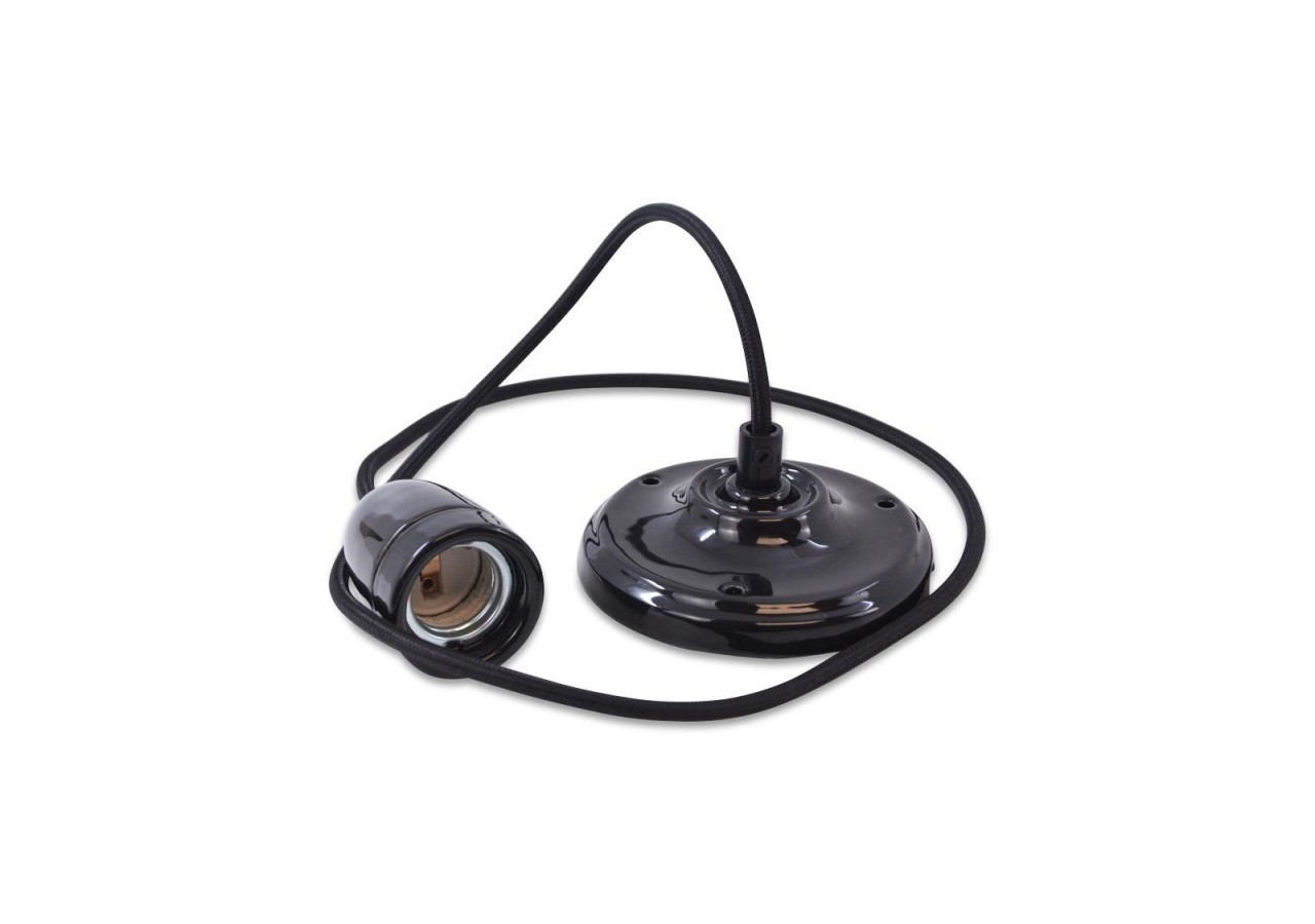 Suspension douille E27 céramique - LV122-N - Barcelona LED