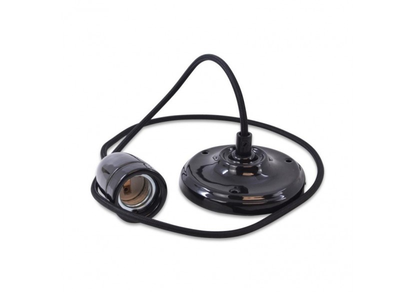 Suspension douille E27 céramique - LV122-N - Barcelona LED