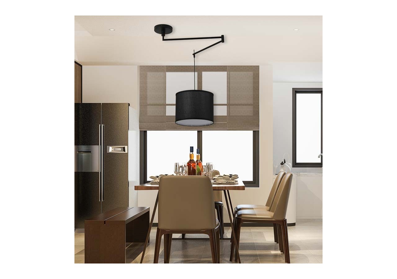 Suspension avec bras articulé "Neck" E27 - L3013-N - Barcelona LED