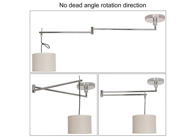 Suspension avec bras articulé "Neck" E27 - L3013-N - Barcelona LED