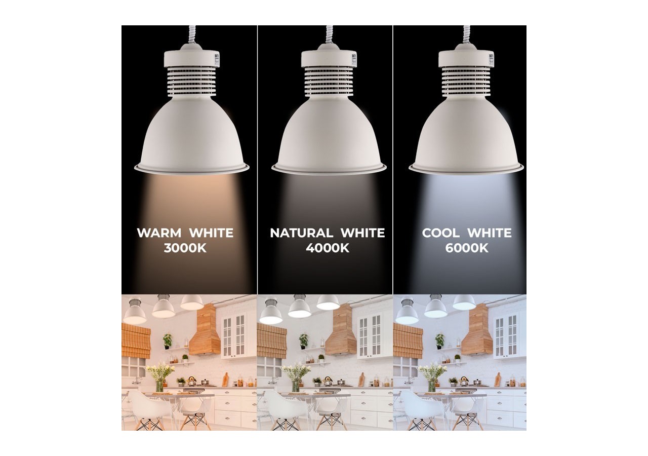 Suspension industrielle LED cloche 36W - B8710-B-BN - Barcelona LED