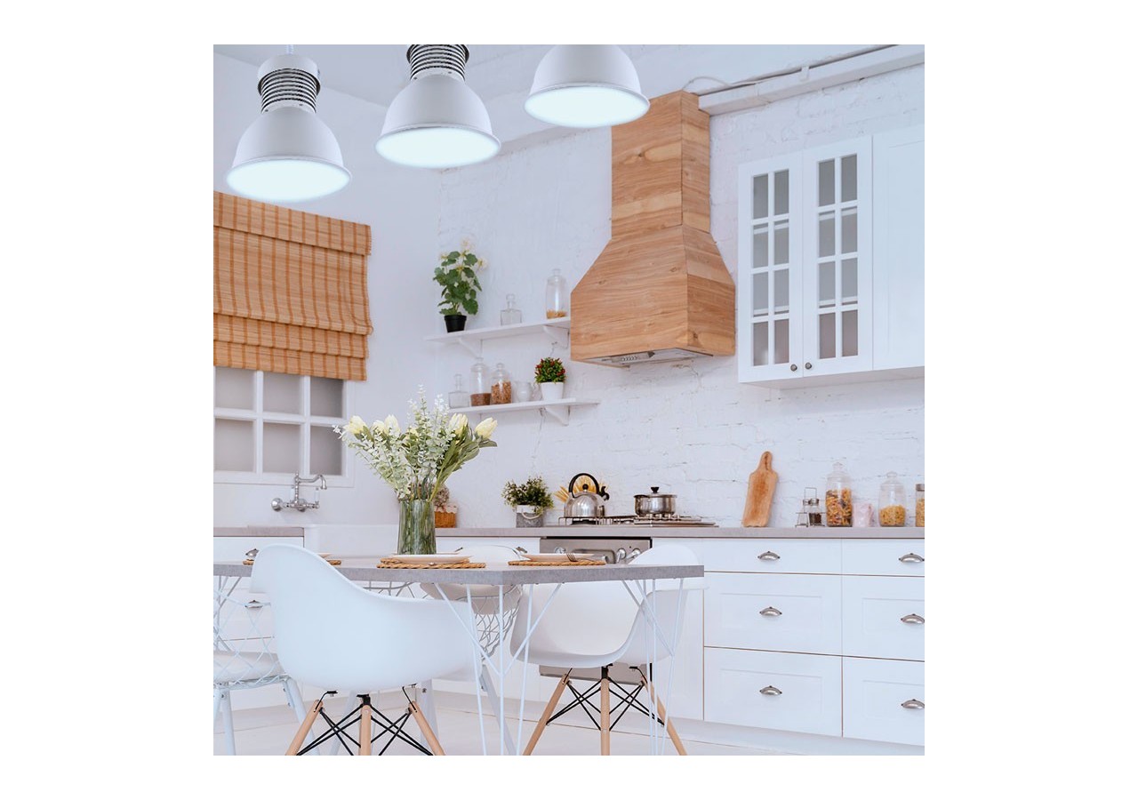 Suspension industrielle LED cloche 36W - B8710-B-BF - Barcelona LED